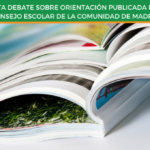 Revista debate sobre orientación publicada por el consejo escolar de la comunidad de madrid